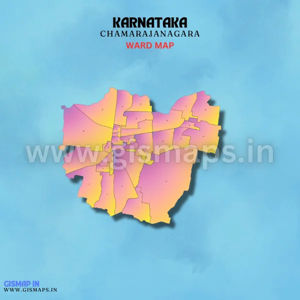 Chamarajanagara Ward Map (Karnataka)